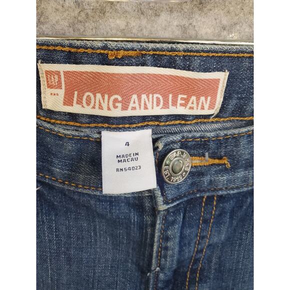 Gap Women's Size 4 Long and Lean Bootcut Jeans - Picture 3 of 5